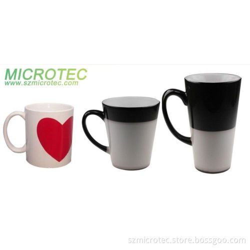 17oz Color Change Latte Mug - Black